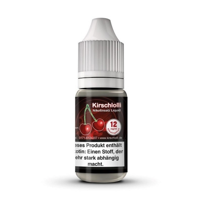 Kirschlolli - Nikotinsalz Liquid - 10 ml | 12 mg -...