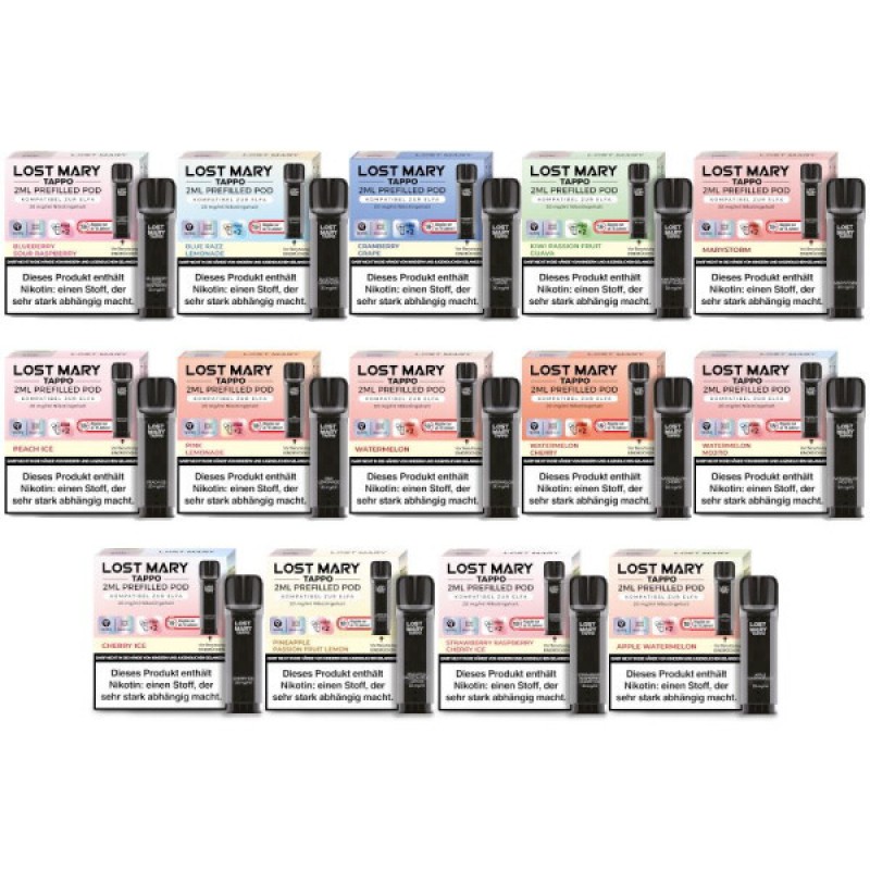 Lost Mary - Tappo Pod - 2er Pack - Mit Steuerbande...