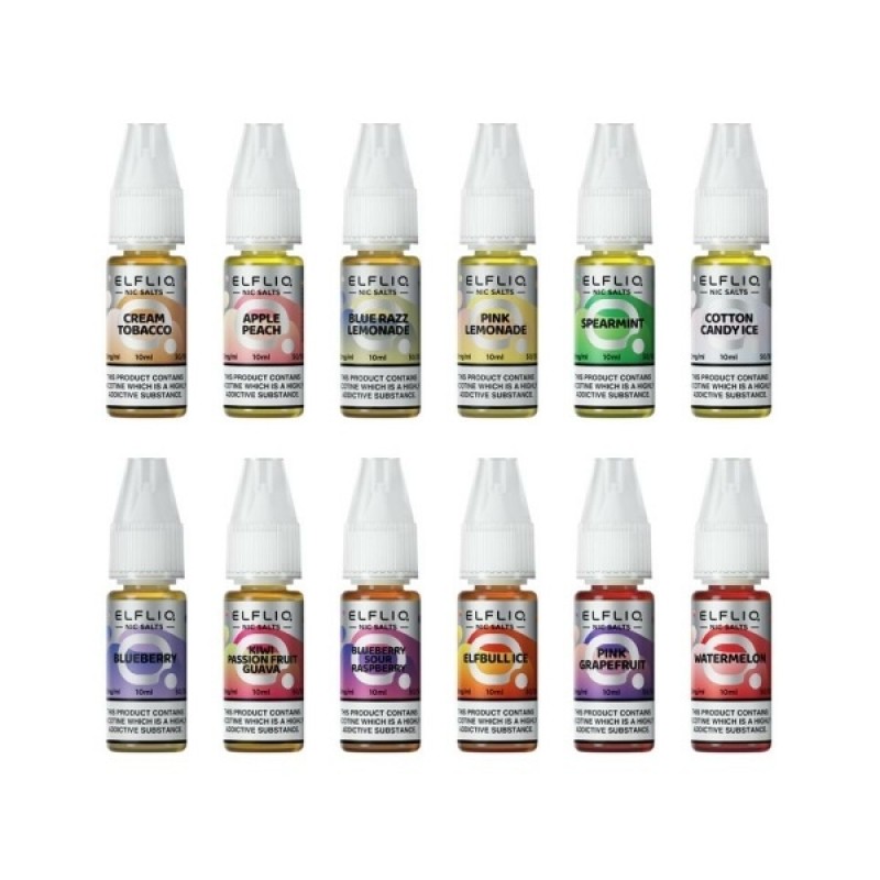 Elfbar - ELFLIQ - Nikotinsalz Liquid - 10  mg | 20...