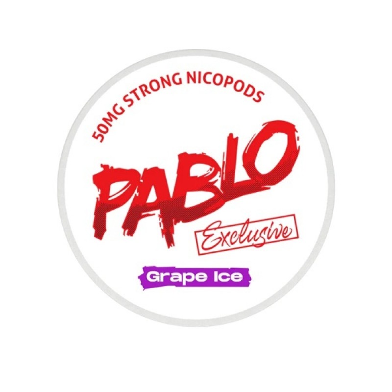 Pablo Exclusive - Grape Ice - 30 mg Nikotin - Snus...
