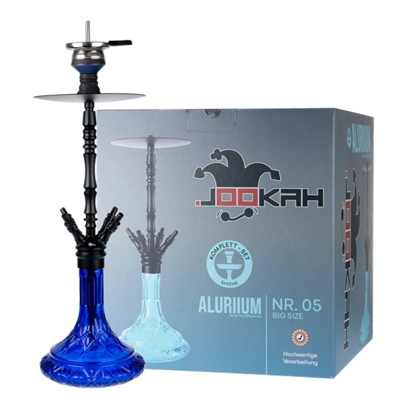 Jookah Aluriium NR. 05 Big Size - Black | Blue