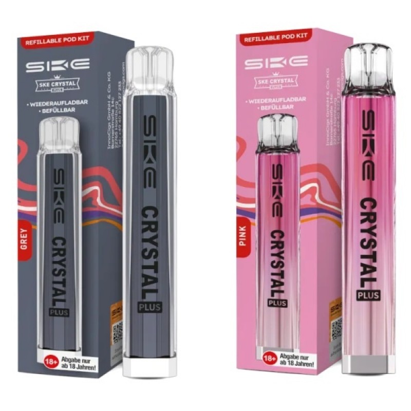 SKE - Crystal Plus - Akku 400 mAh + Leer Pod