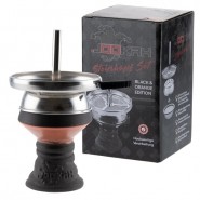Jookah - Steinkopf Set Black | Orange Edition
