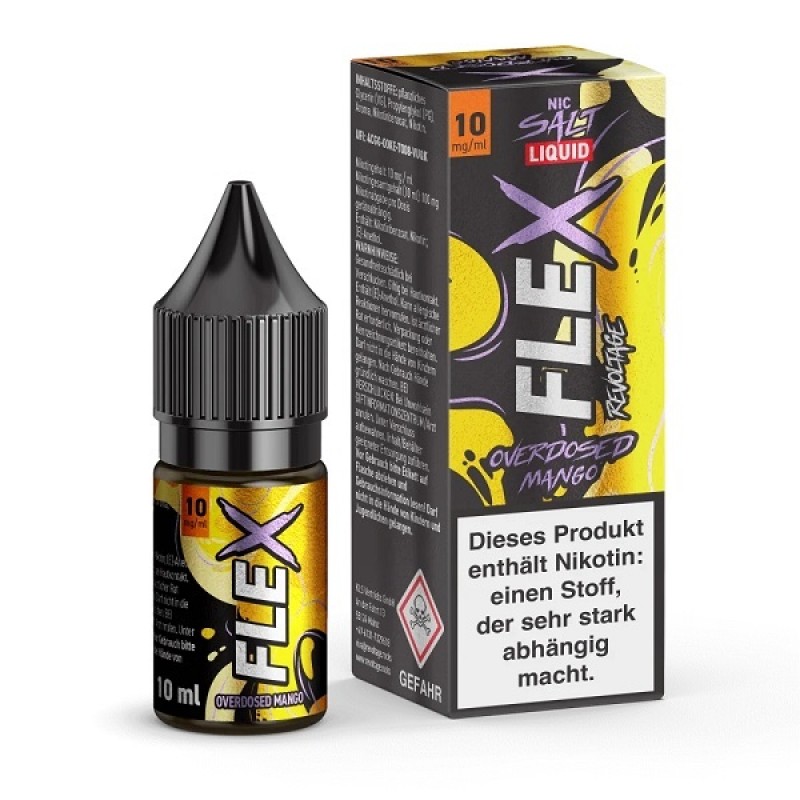 Revoltage - FLEX Overdosed Mango - Nikotinsalz Liq...