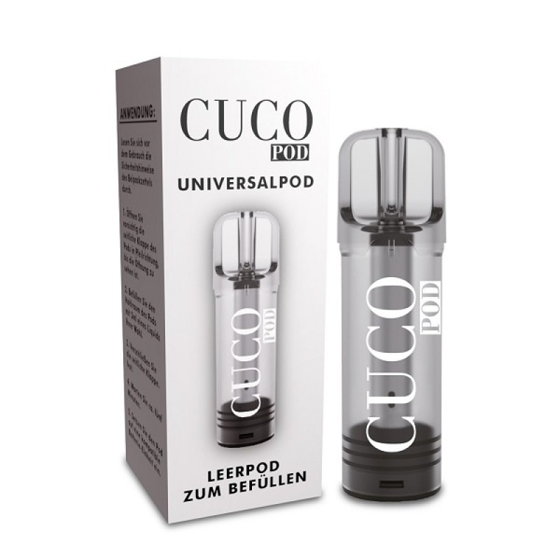 CUCO Pod - Leerpod 2 ml - Selbstbefüllbarer Pod -...