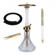 Jookah - Edelstahl Shisha - Straight Flush - Gold ...