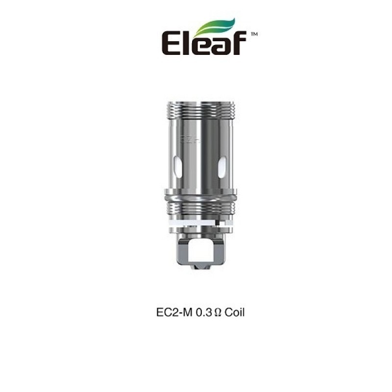 eLeaf - EC2 - M - 0.3 Ohm - Verdampferköpfe - 5er...