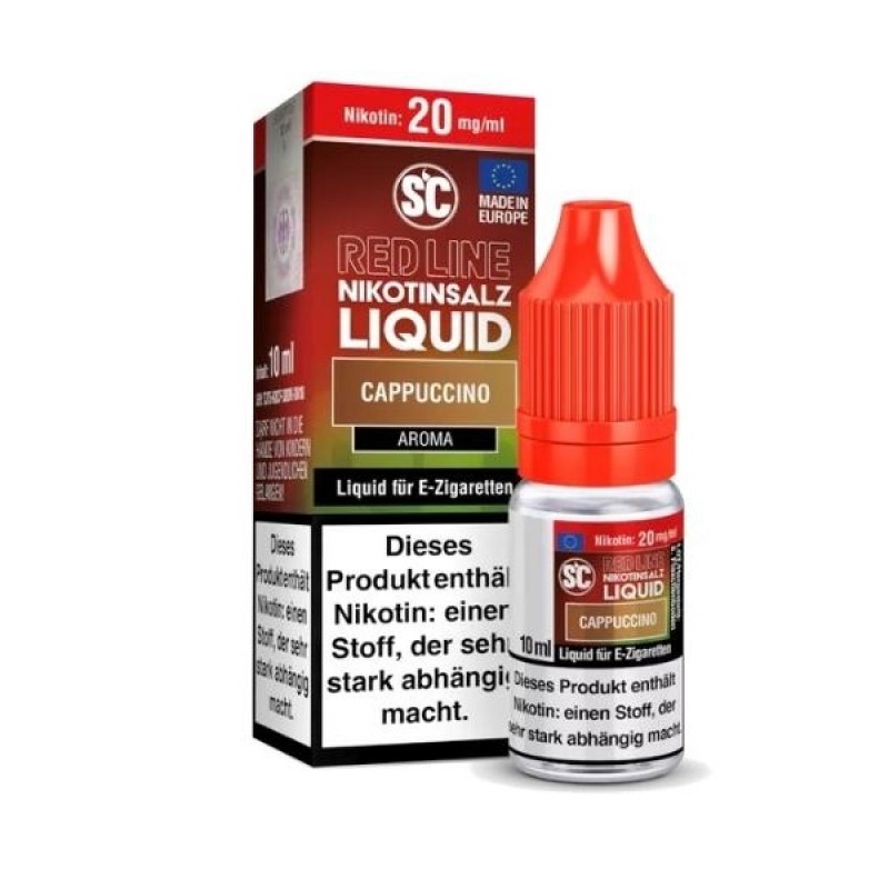 SC - Red Line - Cappuccino - 20 mg Nikotinsalz Liq...