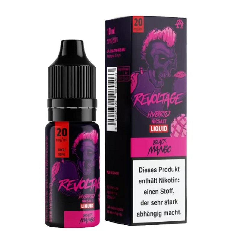 Revoltage - Black Mango - Hybrid Nikotinsalz Liqui...