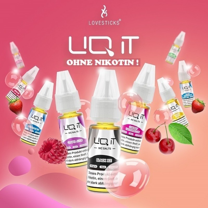 LIQ IT - Nikotinsalz Liquid - OHNE NIKOTIN !