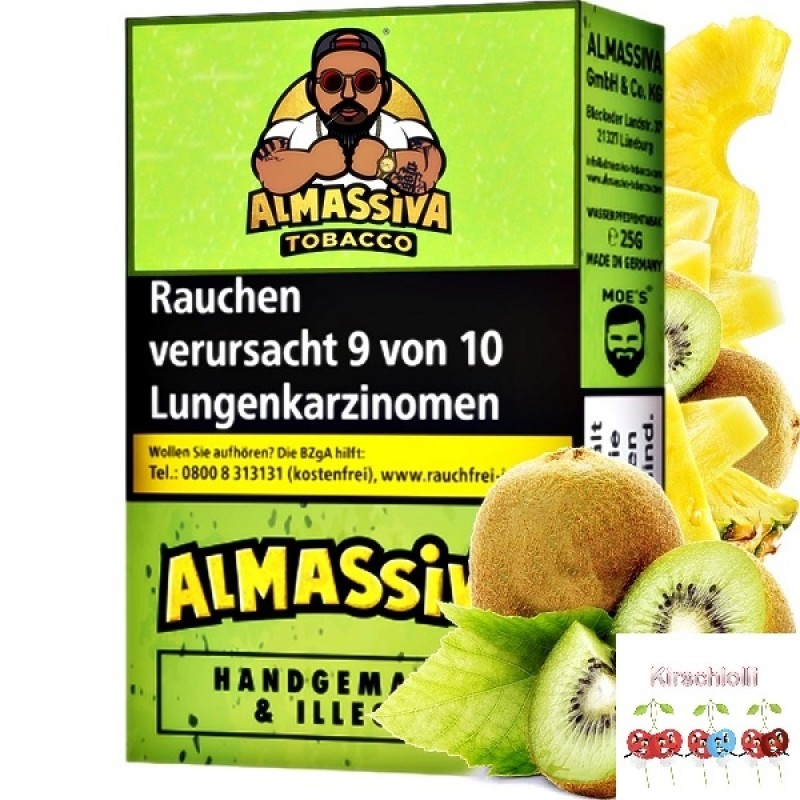 Almassiva Tobacco 25 g - Handgemacht & Illegal...