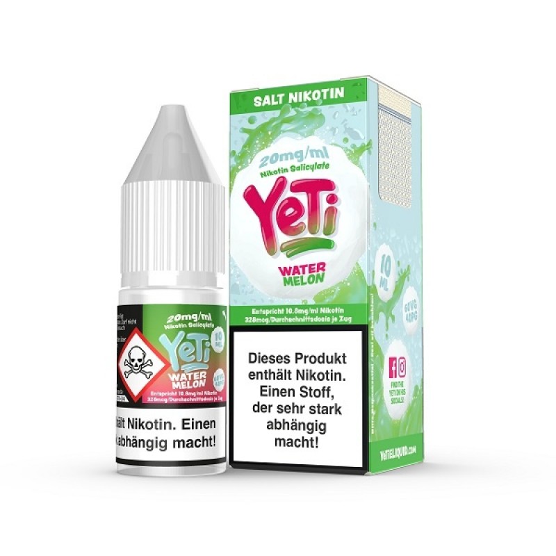 Yeti - Watermelon - 10 mg | 20 mg - Nikotinsalz 10...