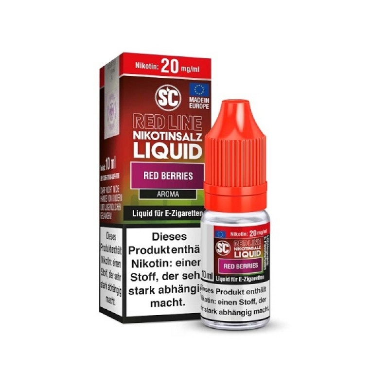 SC - Red Line - Red Berries - 20 mg Nikotinsalz Li...
