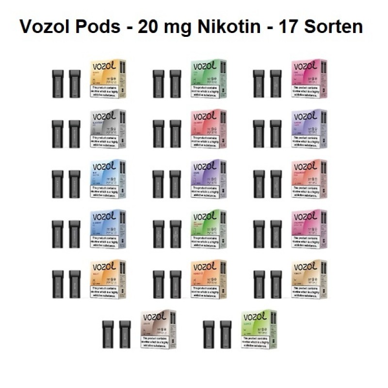 VOZOL Switch Pro Pod - 20 mg Nikotin - 2er Pack - ...