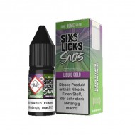 Six Licks - Liquid Gold - Nikotinsalz Liquid 10 ml...