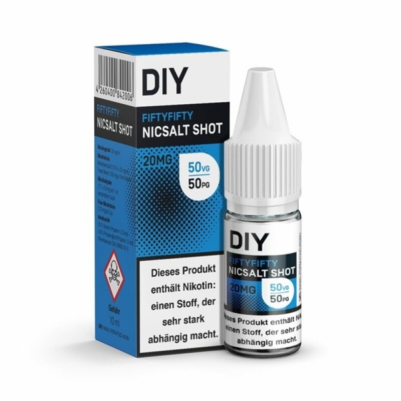 DIY - Nikotinsalz Shot - 50|50 VPG - 20 mg - 10 ml...