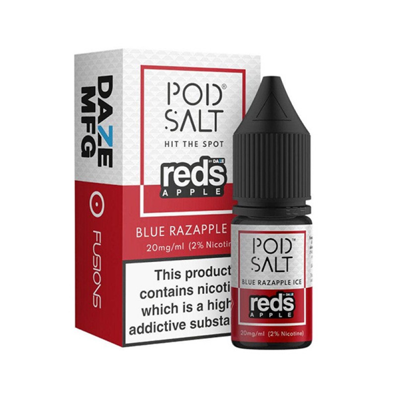 Pod Salt - Blue Razapple Ice - 10 ml Salt Liquid -...