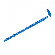 Jookah - Alu Mundstück H031 35 cm Blue inkl. Ends...