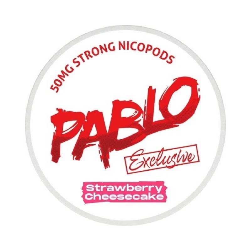 Pablo Exclusive - Strawberry Cheesecake - 50 mg Ni...