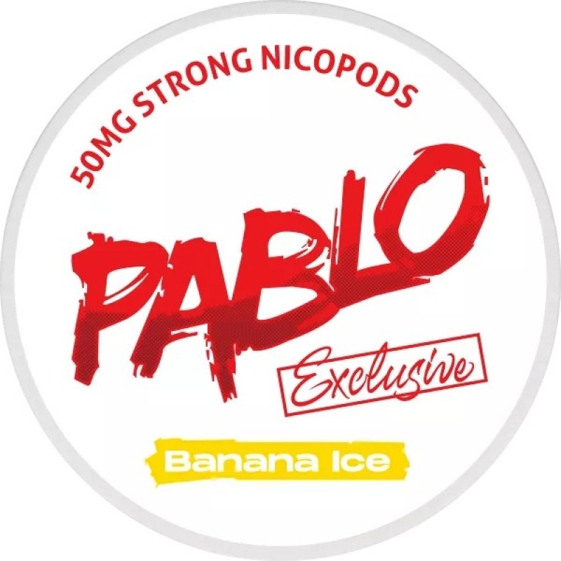 Pablo Exclusive - Banana Ice - 50 mg Nikotin - Snu...