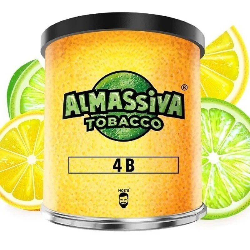 Almassiva Tobacco 200 g - 4B - Zitrone & Limet...