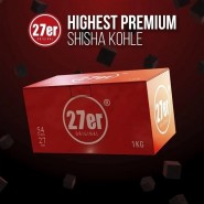 27er - Original Shisha Kohle - 1 kg