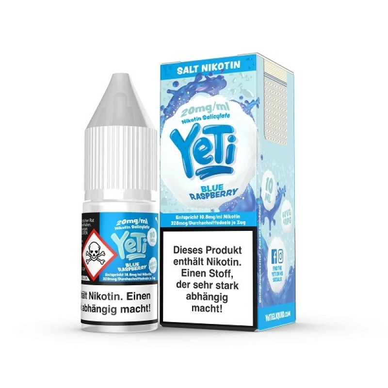 Yeti - Blue Raspberry - 10 mg | 20 mg - Nikotinsal...