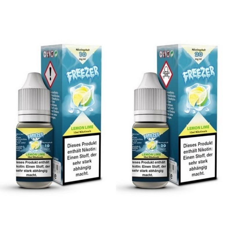 Freezer - Lemon Lime - Nikotinsalz Liquid 10 ml - ...