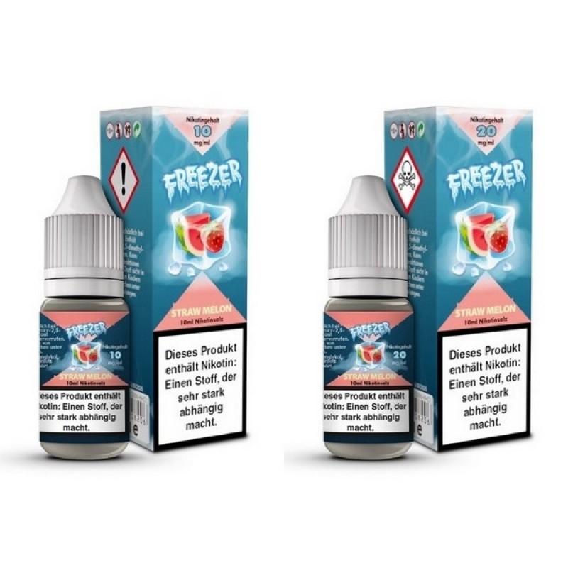 Freezer - Straw Melon - Nikotinsalz Liquid 10 ml -...