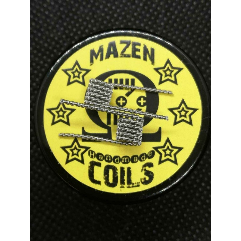 Mazen Coils - Twisted Fine Fused Clapton Coils - N...