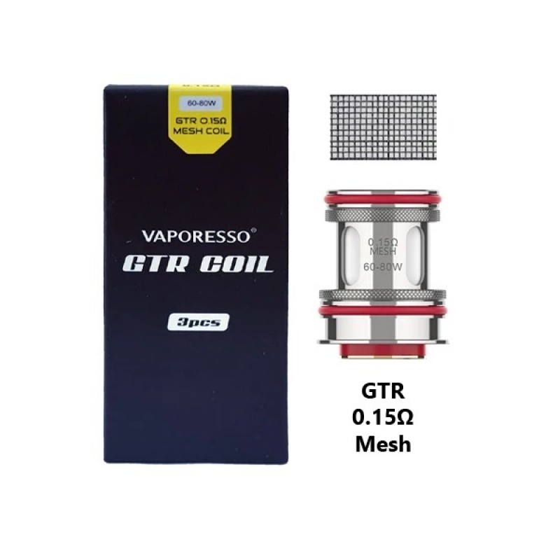 Vaporesso - GTR - Mesh Verdampferköpfe - 0.15 | 0...