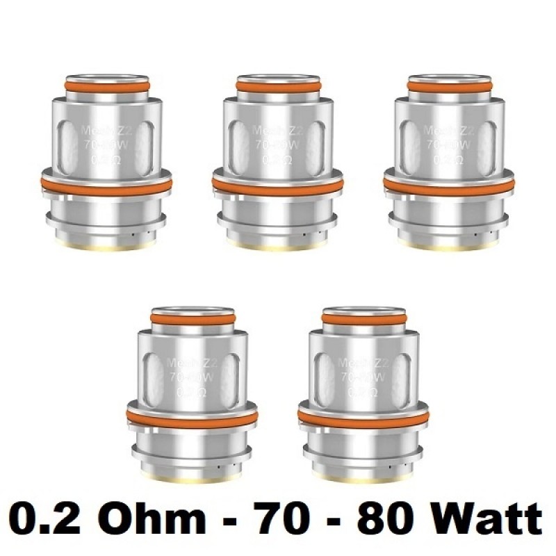GeekVape - Mesh Z2 - Coil - 0.2 Ohm - 5er Pack