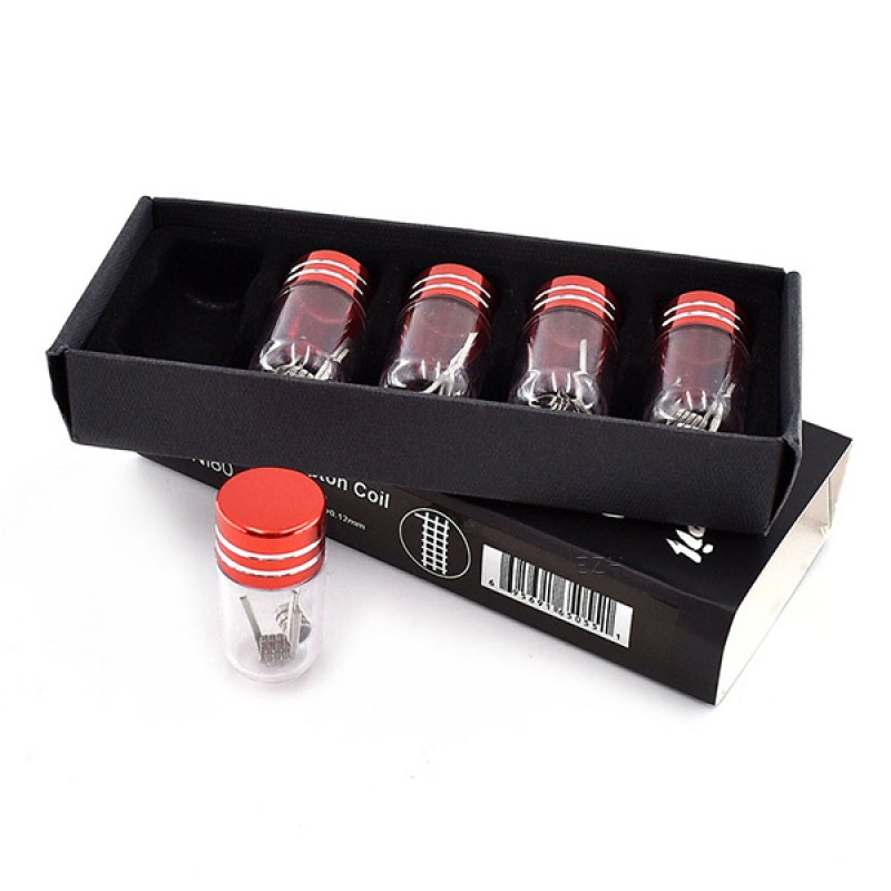 Artemis | 2 TC RDTA Edelstahl Prebuilt Coil 0.3 Oh...