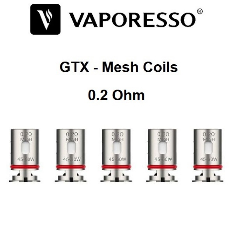 Vaporesso - GTX - Verdampferköpfe - 0.2 | 0.3 | 0...