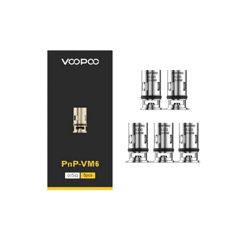 Voopoo - PnP VM6 - Ersatzcoils - 0.15 Ω​ - 60-...
