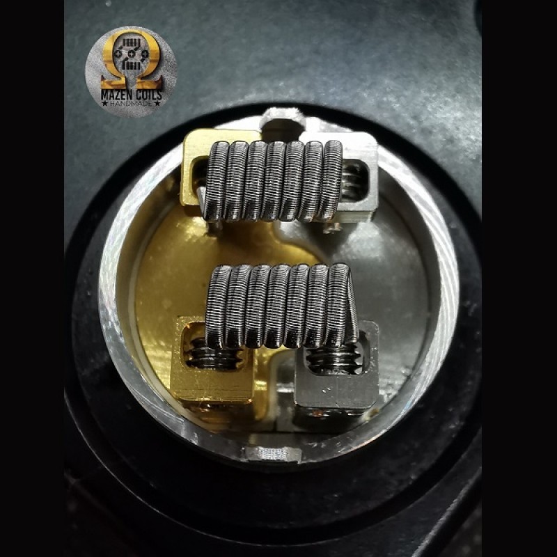 Mazen Coils- Fine Fused Clapton 2 Core Coils - Ni8...