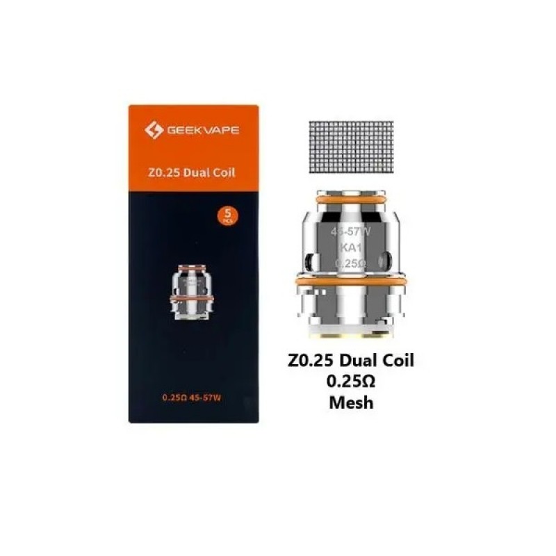 GeekVape - Mesh Z  - Coil - 0.25 Ohm - 5er Pack